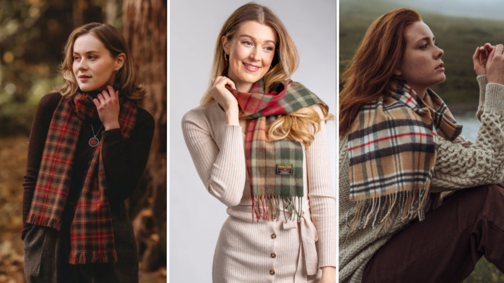 Women Tartan Scarves