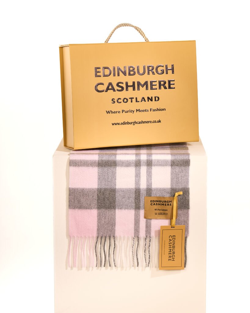 Sing, Cheer & Wrap Up in Scottish Cashmere