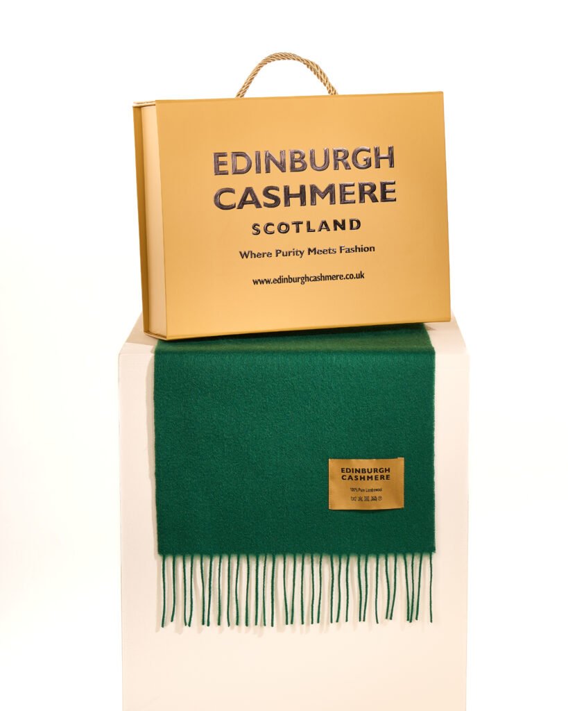 Edinburgh Cashmere DC Scott Cashmere Scarf travel Europe spring