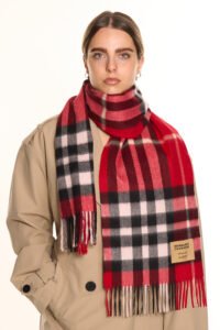 Famous designer cashmere scarves