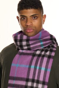 Famous designer cashmere scarves