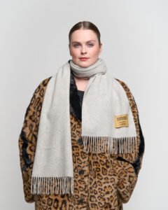 Sustainable Scottish cashmere scarves